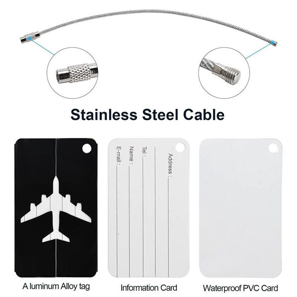 Aluminium Travel Luggage Tags  - مراجعة Travel Accessories Sale وسعره