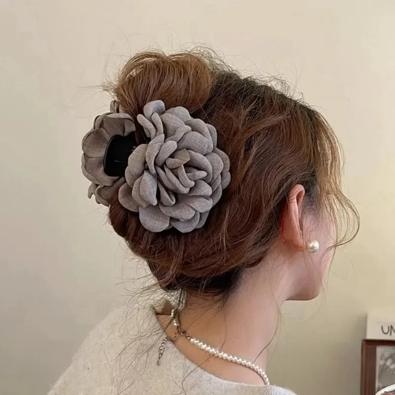 French Fabric Rose Flower Hair - مراجعة Travel Accessories For Girls وسعره