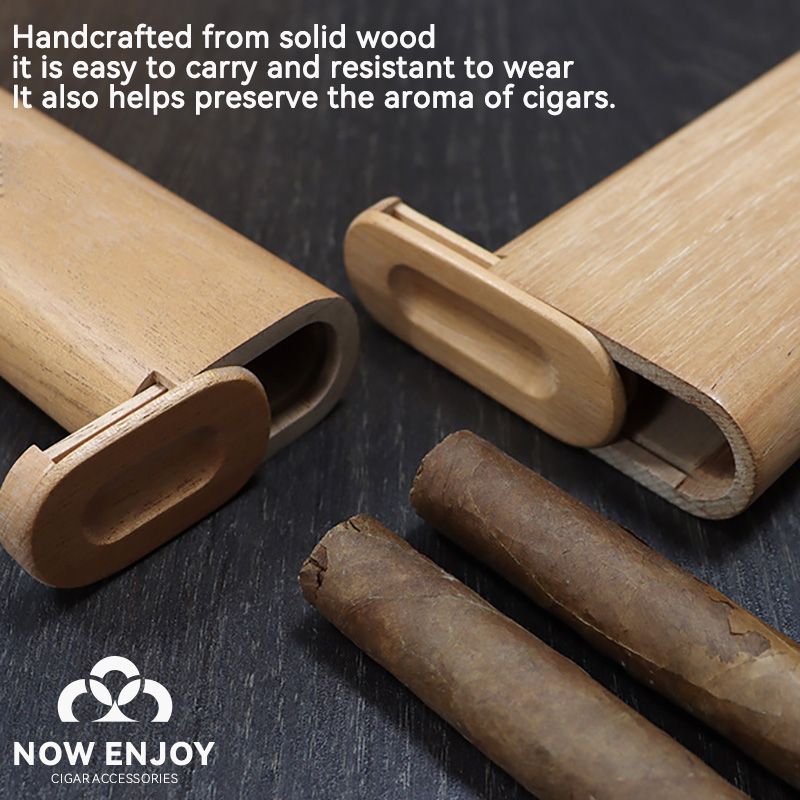 Portable Cigar Case Natural Ce - مراجعة Travel Accessories Us وسعره