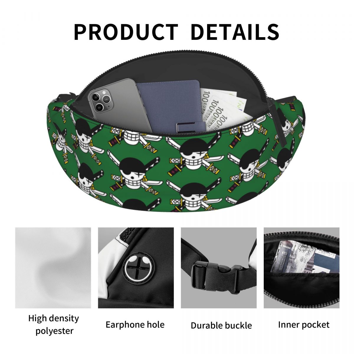 Custom Classic Anime Z-Zoroes  - مراجعة Travel Accessories Pouch For Women وسعره