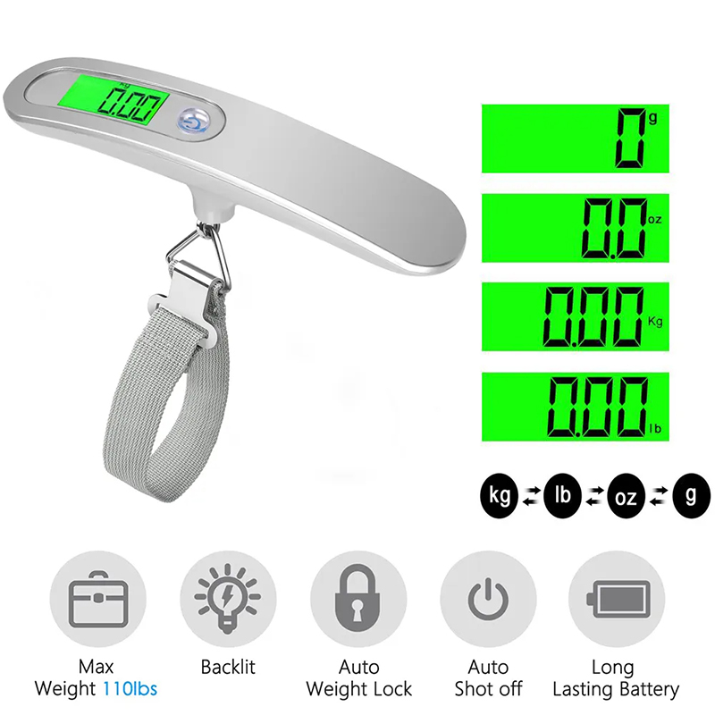 50kg/110 Pound Portable Hangin - مراجعة Travel Accessories Electronics وسعره