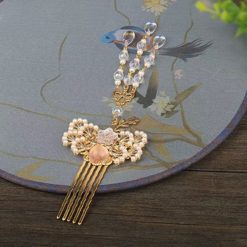 Hanfu Versatile Hair Comb, Gol - مراجعة Travel Accessories Store وسعره