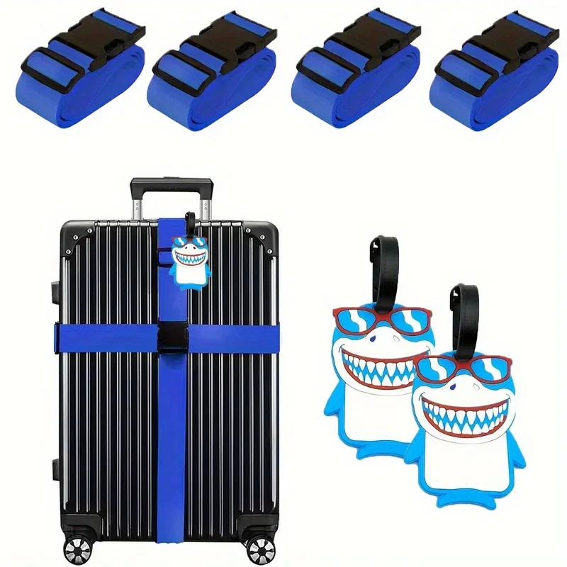 6 Pack Luggage Straps Luggage  - مراجعة Travel Accessories In Bulk وسعره